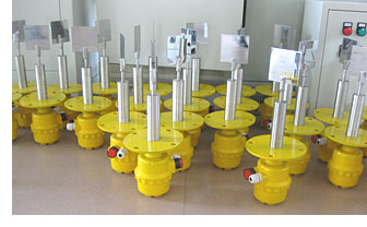 Resistance rotary level control instrument