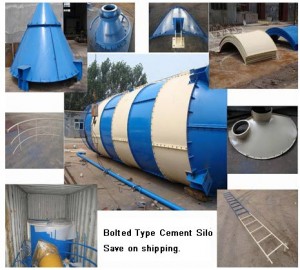 2013 new Bolted Type Cement Silo manufacturer