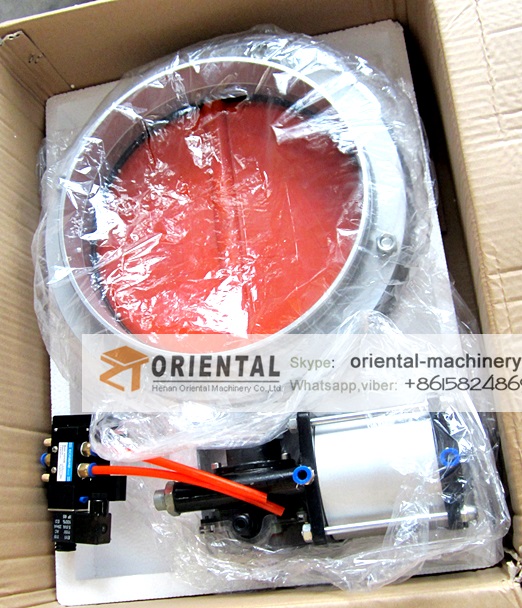 DN300 Single flange Pneumatic butterfly valve