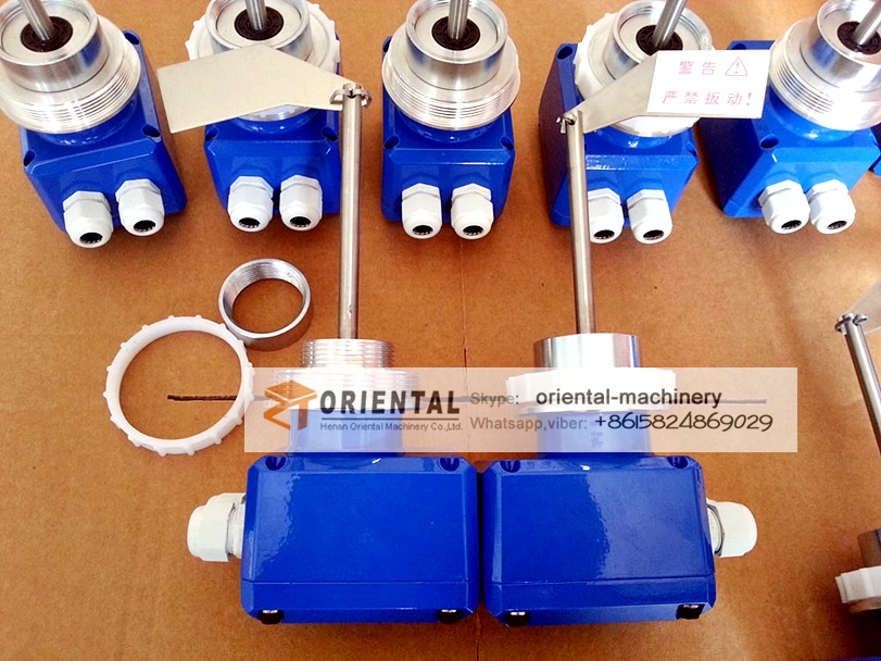 damped rotation type level indicator