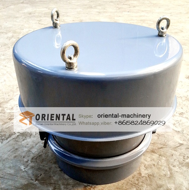 butterfly valve in silo